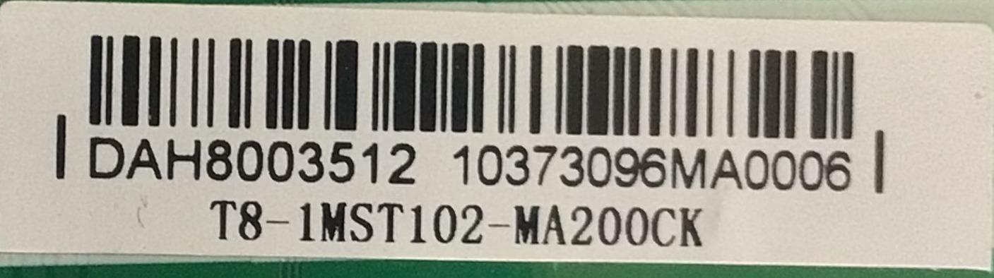 MAIN PARA SMART TV TCL / NUMERO DE PARTE T8-1MST102-MA200CK / 40-MST10B-MAA2HG / DAH8003512 / MODELO 50PFL4864/F7 - Imagen 2